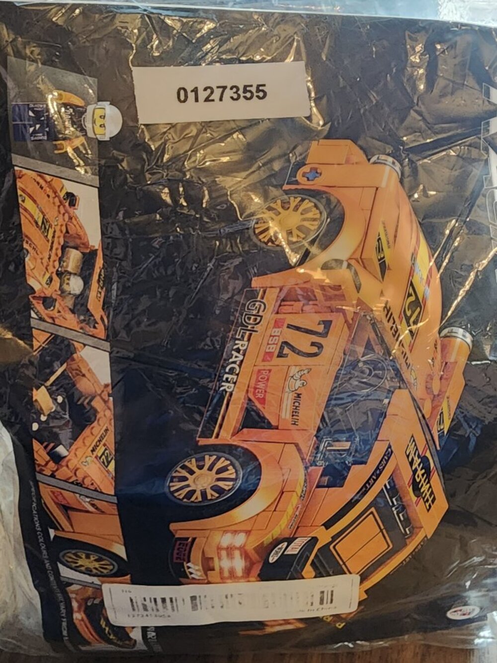 Yellow Racing Sports Car Building Block Set | NWT! | - Picture 6 of 7